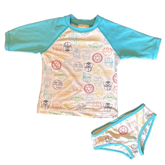 Hanna Andersson Star Wars Swim Set size 4 ⭐️ - Picture 1 of 11